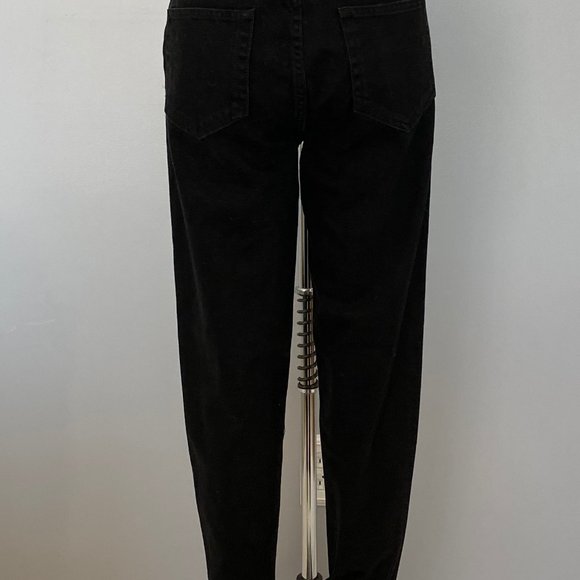 NWT Zara Classic Mom-Fit Black Jeans - Picture 7 of 8